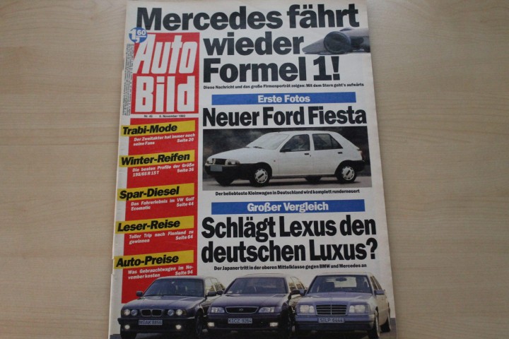 Deckblatt Auto Bild (45/1993)